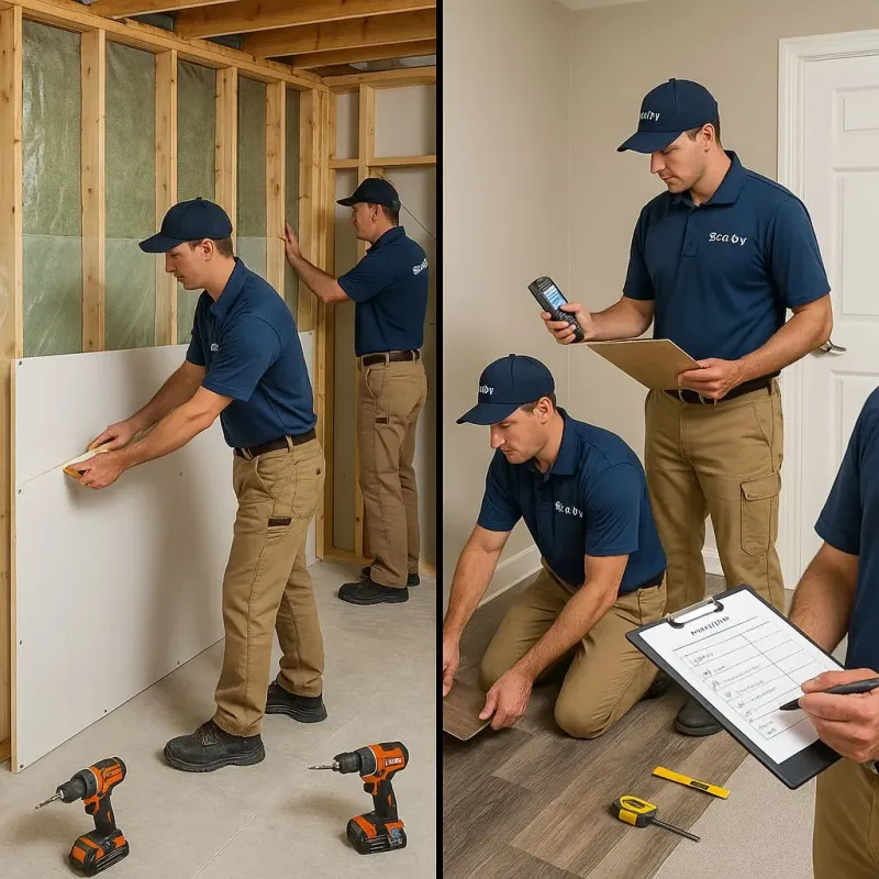 Repairs and Reconstruction process in Shelby County, AL